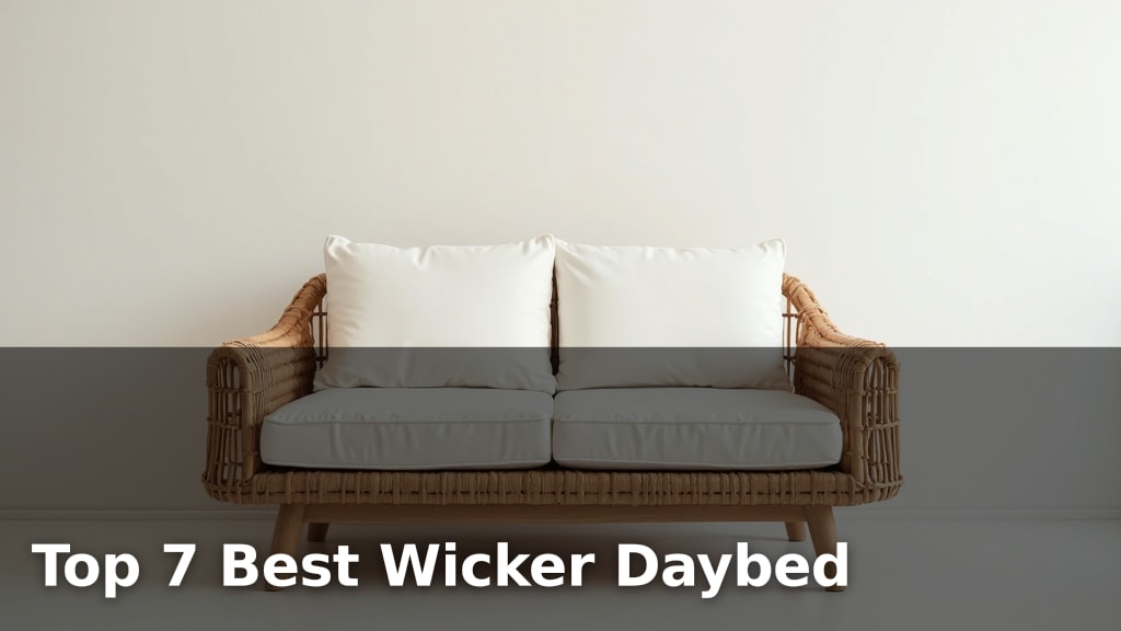 Top 7 Best Wicker Daybed
