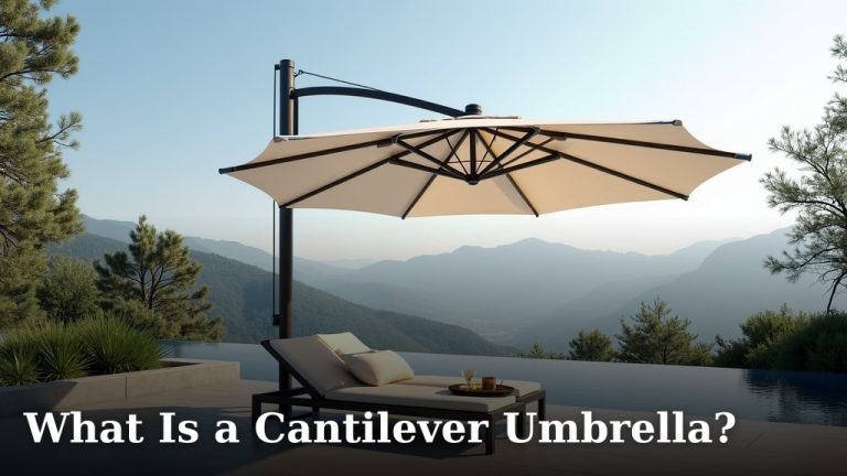 What Is a Cantilever Umbrella?
