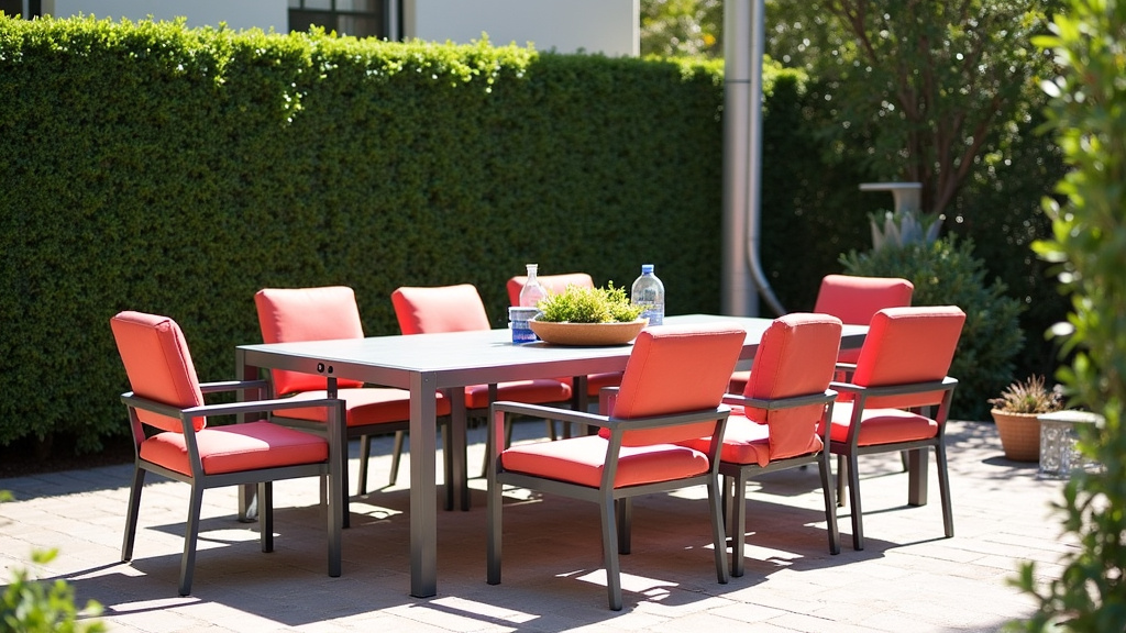 Choosing the Right Hue for Your Outdoor Dining Set