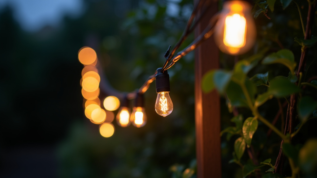 Keeping Your Outdoor String Lights Safe in Wet Weather