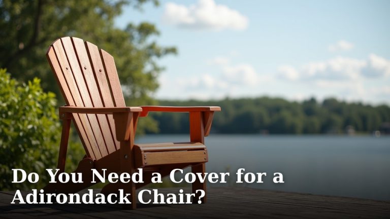 Do You Need a Cover for a Adirondack Chair?