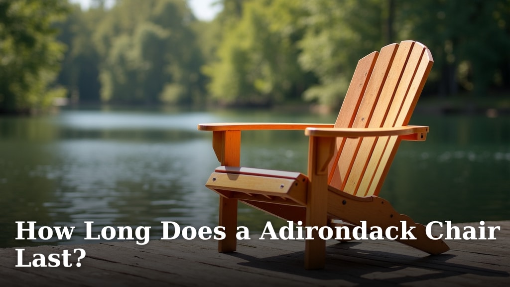 How Long Does a Adirondack Chair Last?