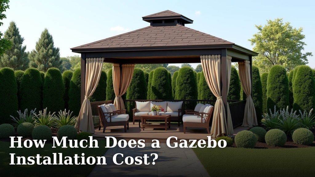 How Much Does a Gazebo Installation Cost?