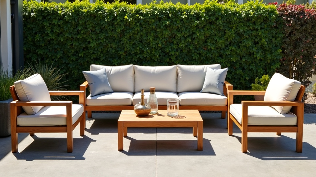 Understanding Teak Patio Set Pricing