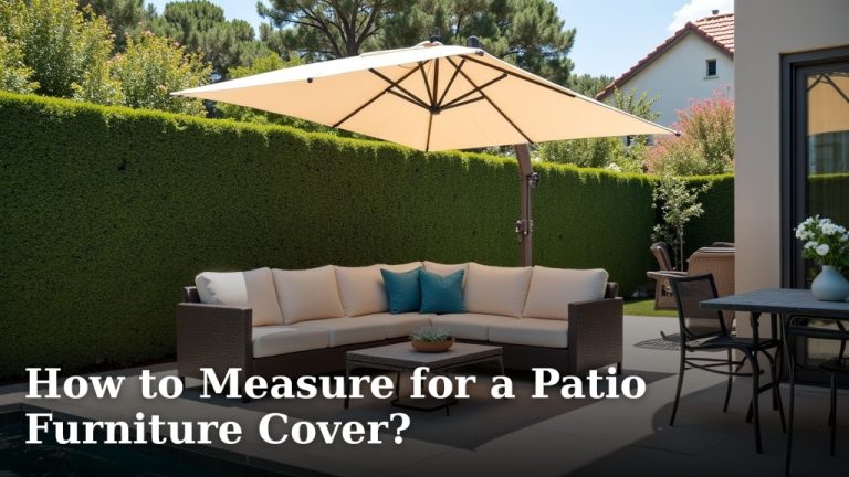 How to Measure for a Patio Furniture Cover?