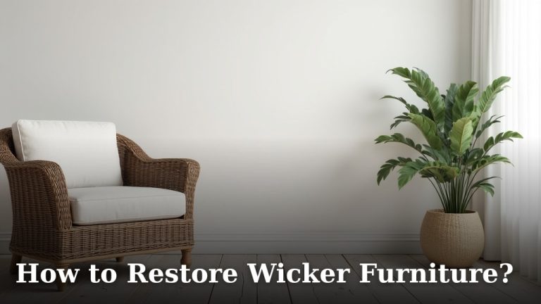 How to Restore Wicker Furniture?
