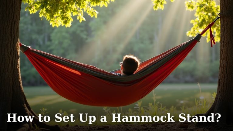 How to Set Up a Hammock Stand?