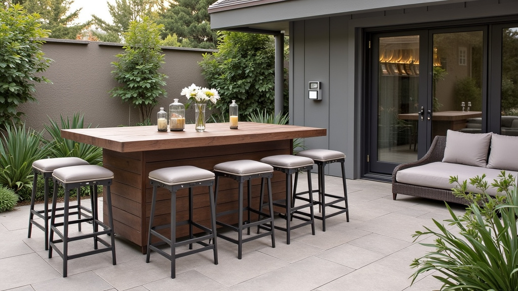 Prepping Your Patio Bar Set for Winter Storage