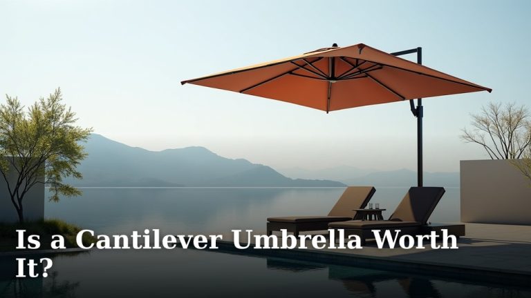 Is a Cantilever Umbrella Worth It?