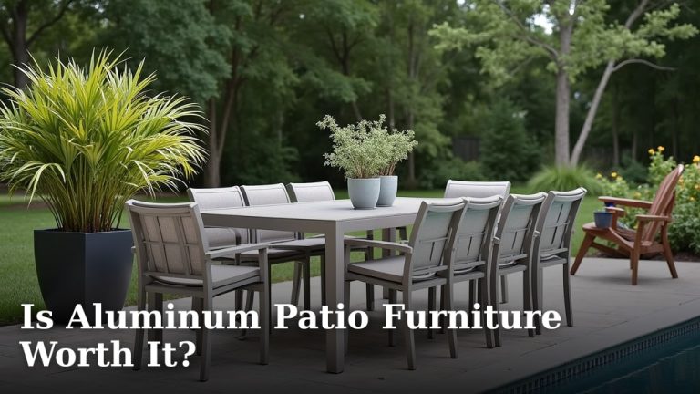 Is Aluminum Patio Furniture Worth It?