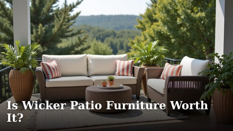 Is Wicker Patio Furniture Worth It?