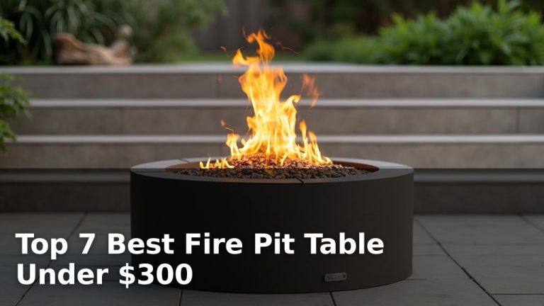 Top 7 Best Fire Pit Table Under $300