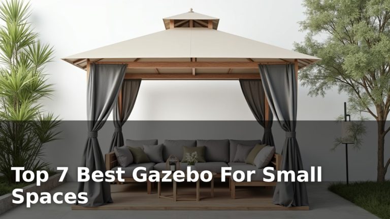 Top 7 Best Gazebo For Small Spaces