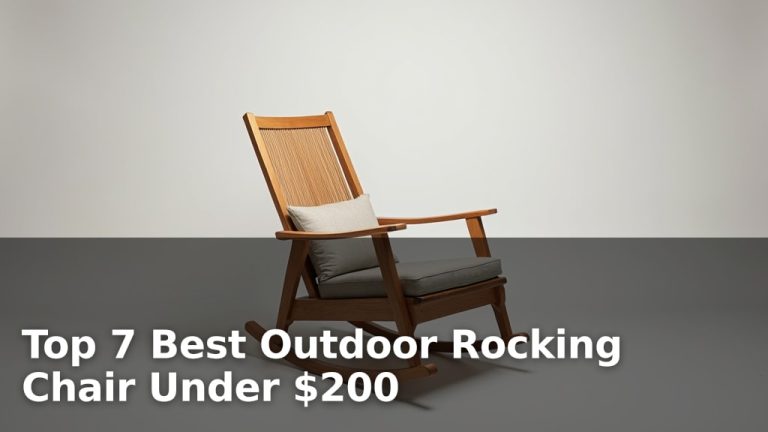 Top 7 Best Outdoor Rocking Chair Under $200