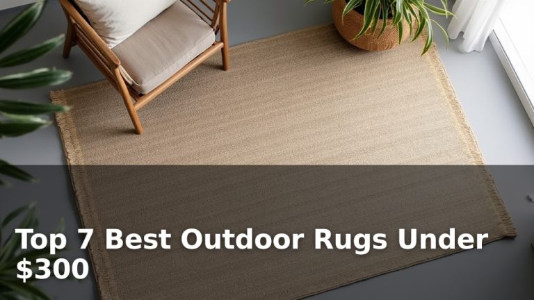 Top 7 Best Outdoor Rugs Under $300
