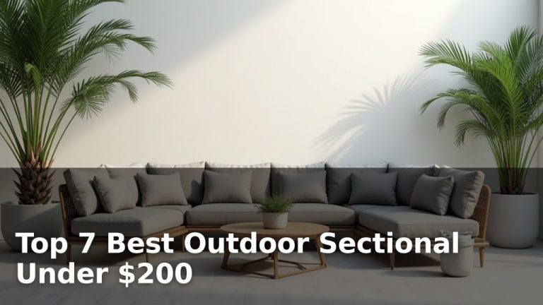 Top 7 Best Outdoor Sectional Under $200