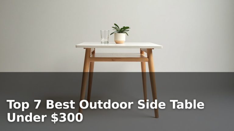 Top 7 Best Outdoor Side Table Under $300