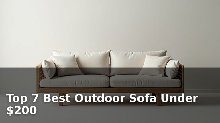 Top 7 Best Outdoor Sofa Under $200