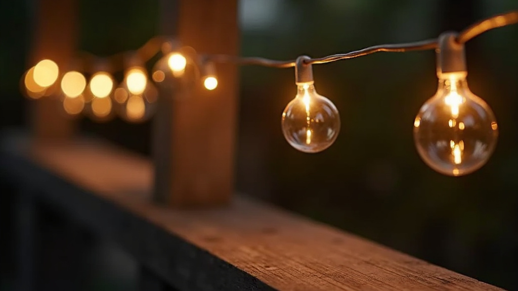 Top 7 Best Outdoor String Lights For Small Patios