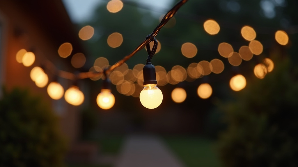 Top 7 Best Outdoor String Lights For Small Spaces