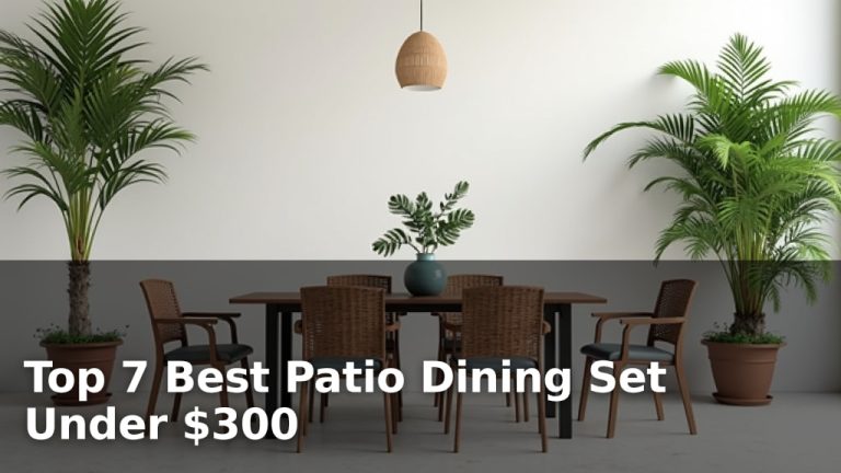 Top 7 Best Patio Dining Set Under $300