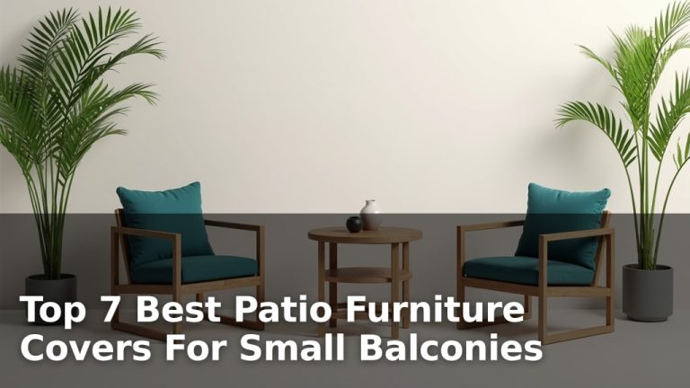 Top 7 Best Patio Furniture Covers For Small Balconies