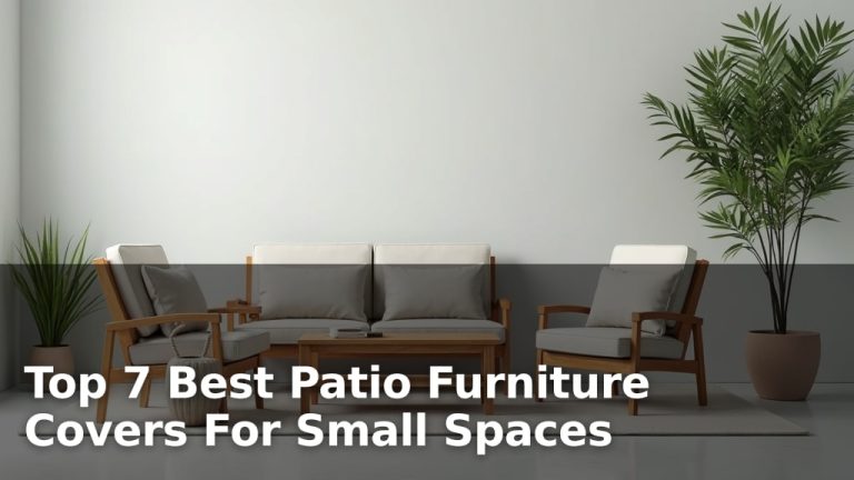 Top 7 Best Patio Furniture Covers For Small Spaces