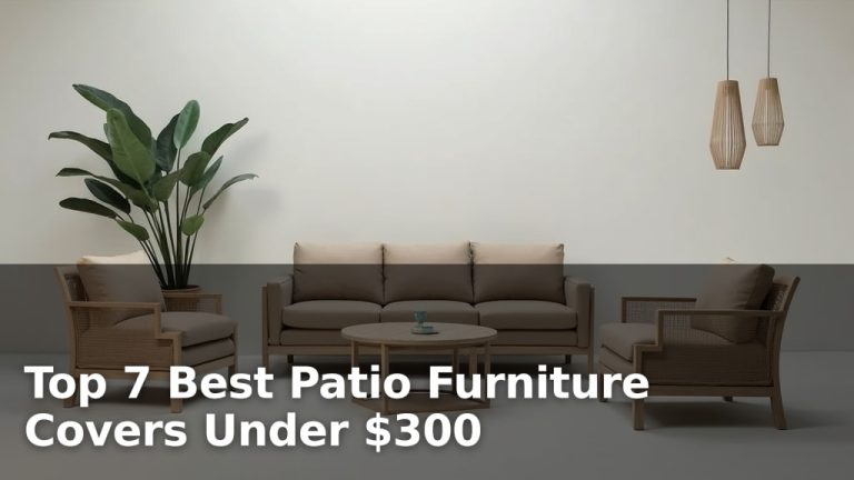Top 7 Best Patio Furniture Covers Under $300