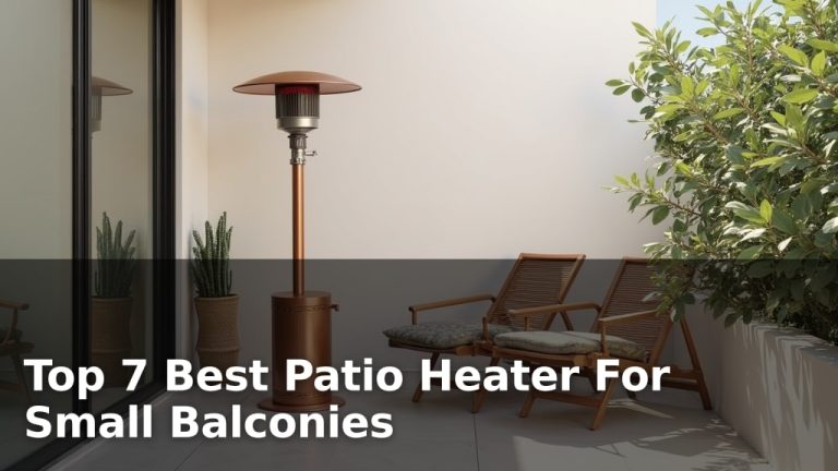 Top 7 Best Patio Heater For Small Balconies