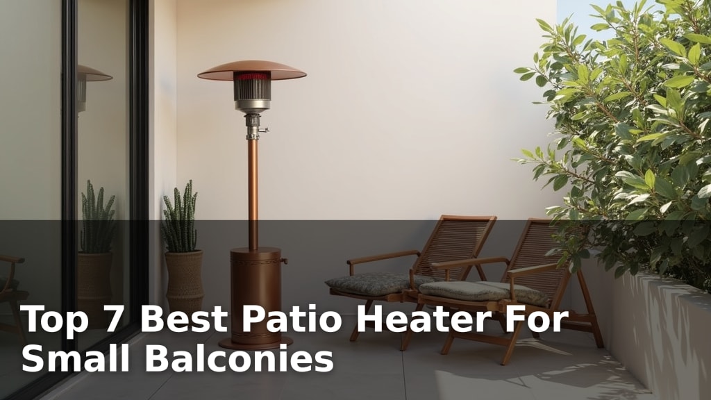 Top 7 Best Patio Heater For Small Balconies