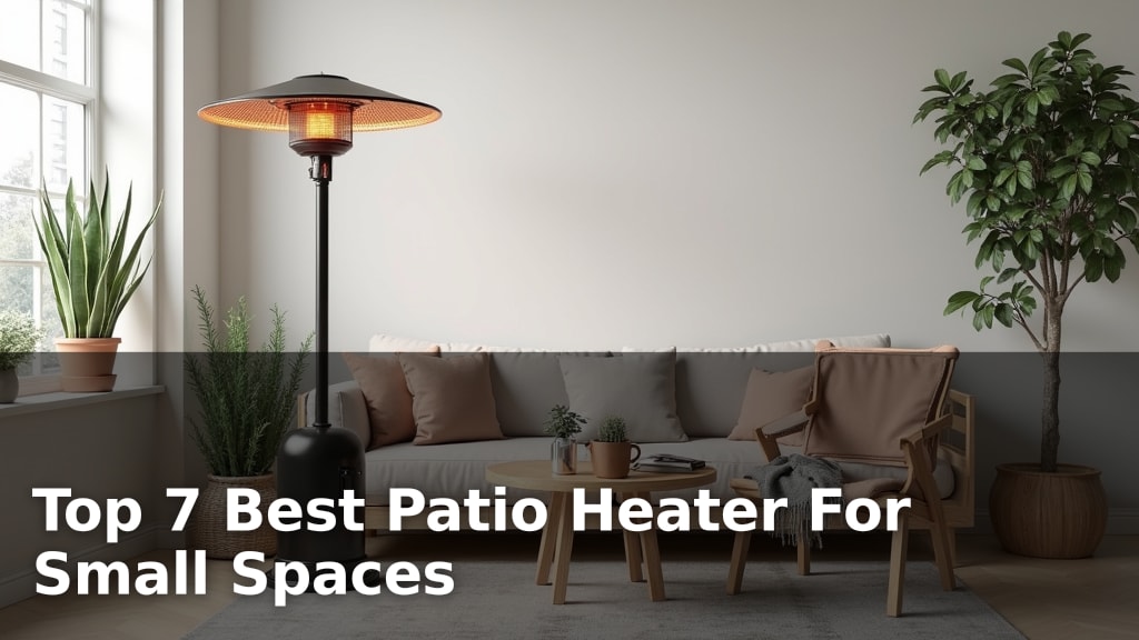 Top 7 Best Patio Heater For Small Spaces