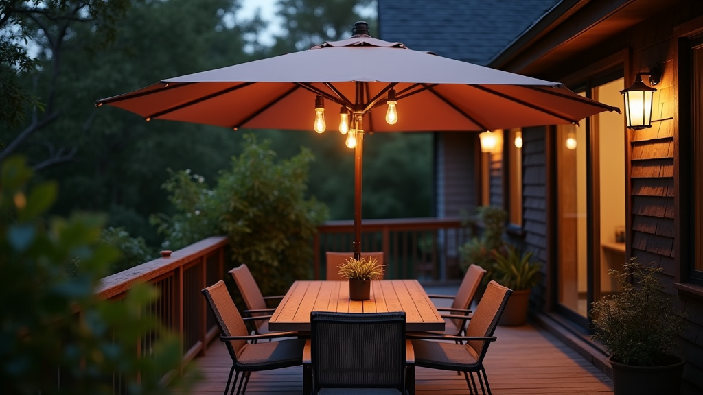 Top 7 Best Patio Umbrella Lights For Small Balconies
