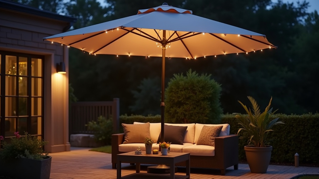 Top 7 Best Patio Umbrella Lights For Small Patios