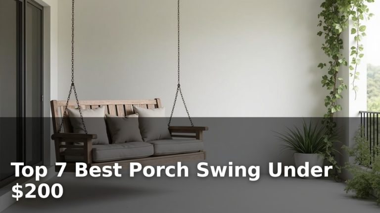 Top 7 Best Porch Swing Under $200
