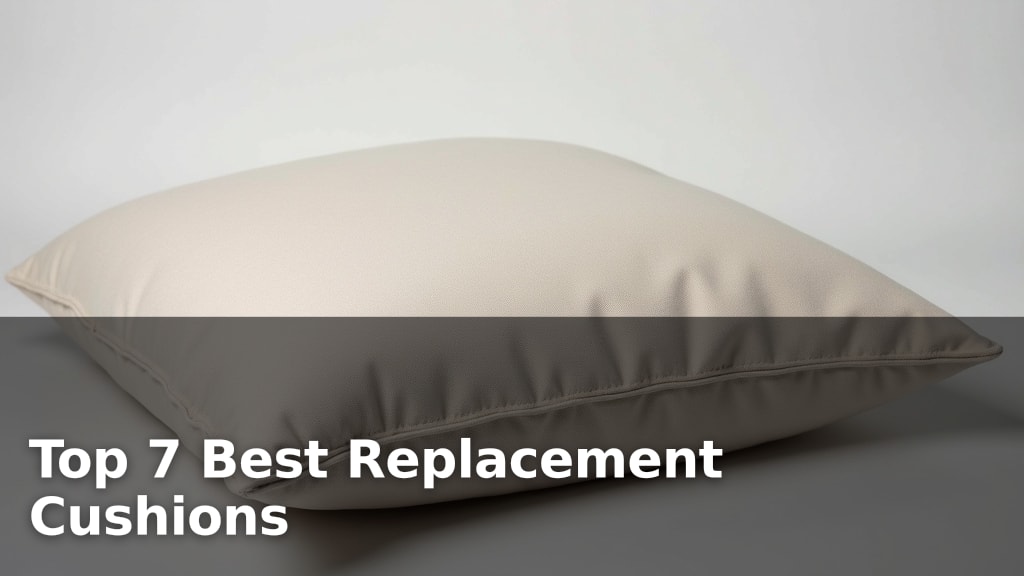 Top 7 Best Replacement Cushions