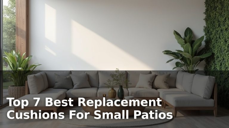 Top 7 Best Replacement Cushions For Small Patios