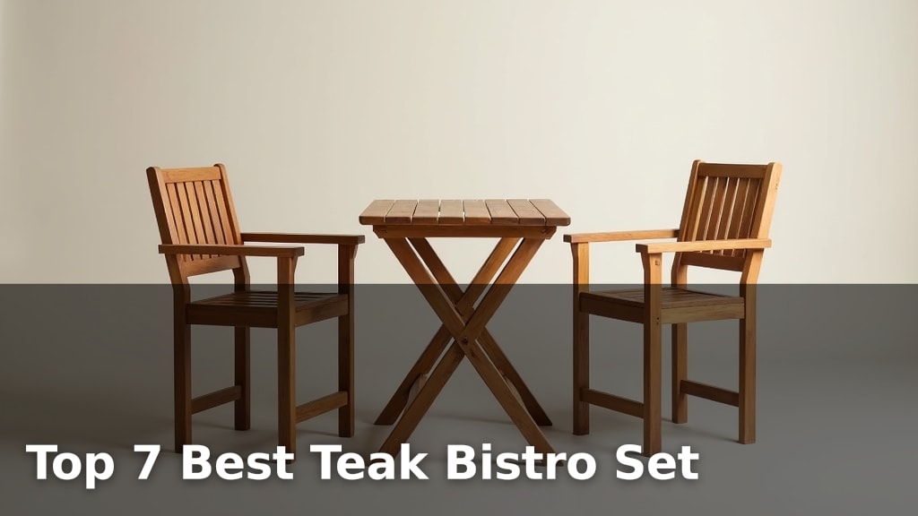 Top 7 Best Teak Bistro Set