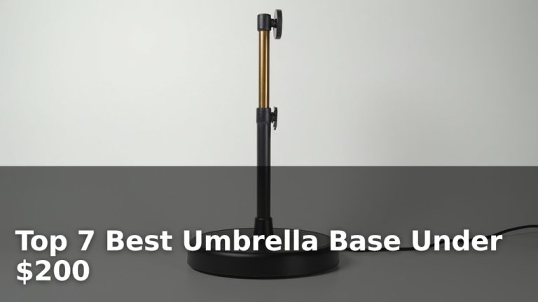 Top 7 Best Umbrella Base Under $200