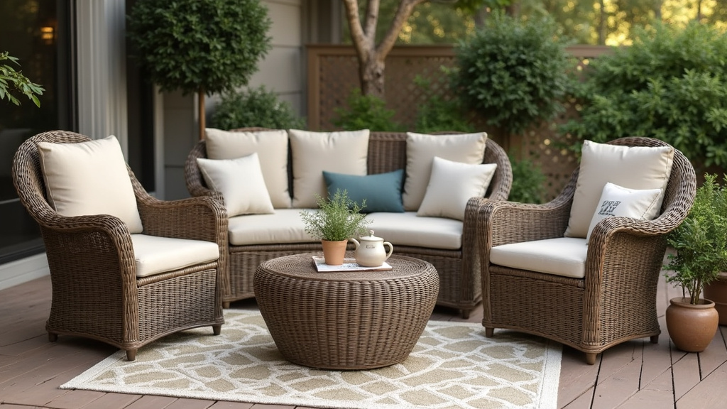 Top 7 Best Wicker Conversation Set