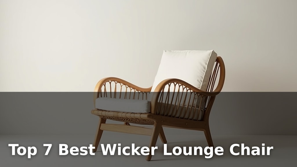 Top 7 Best Wicker Lounge Chair