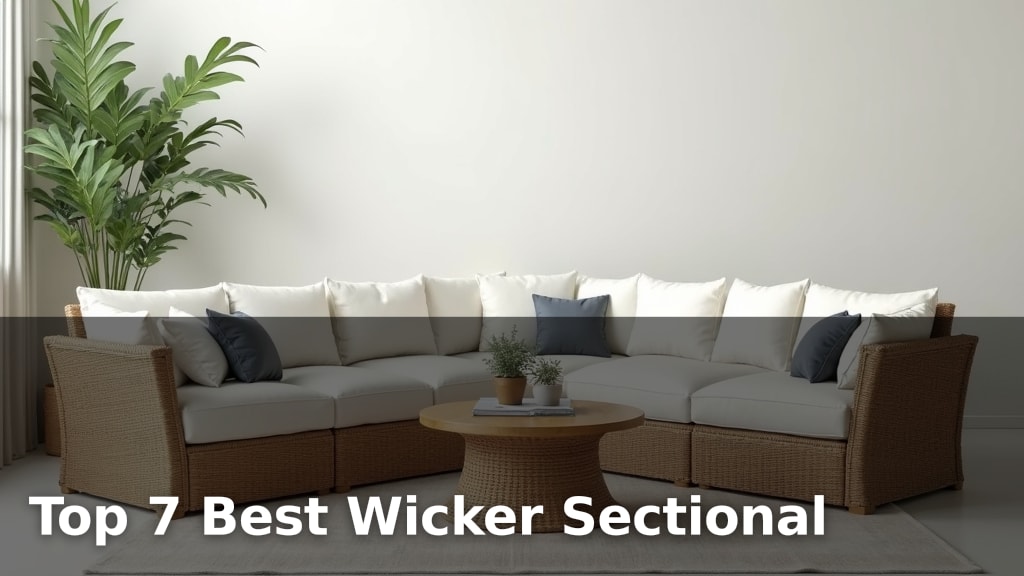 Top 7 Best Wicker Sectional