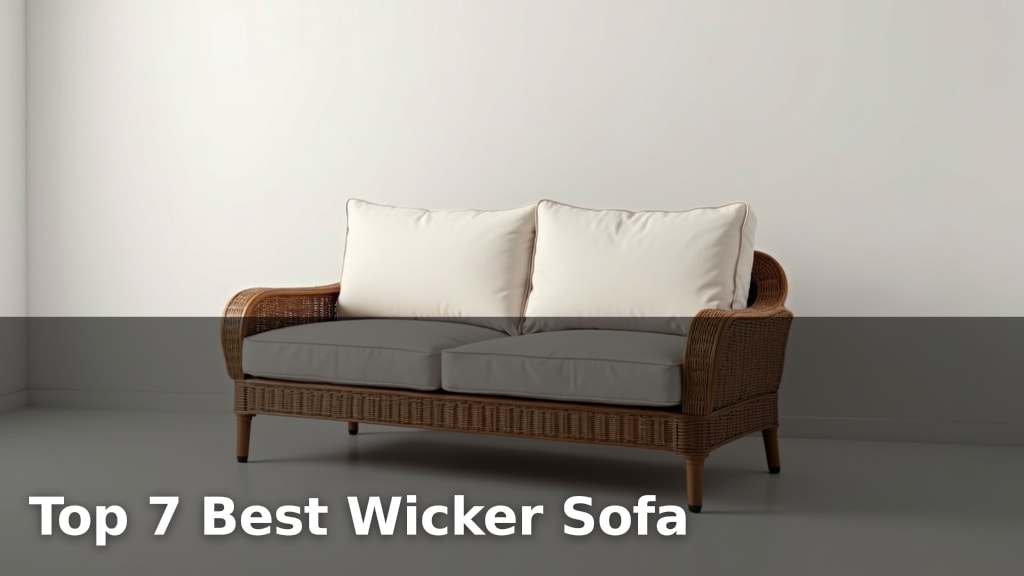 Top 7 Best Wicker Sofa
