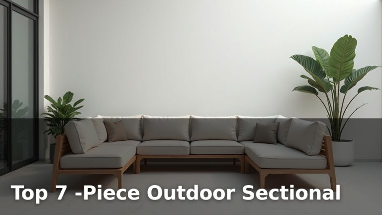 Top 7 -Piece Outdoor Sectional