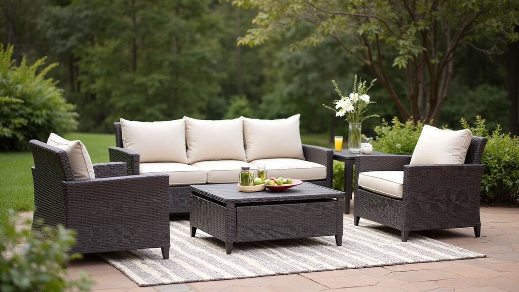 Top 7 -Piece Patio Conversation Set