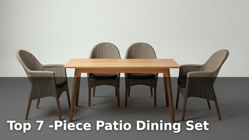 Top 7 -Piece Patio Dining Set