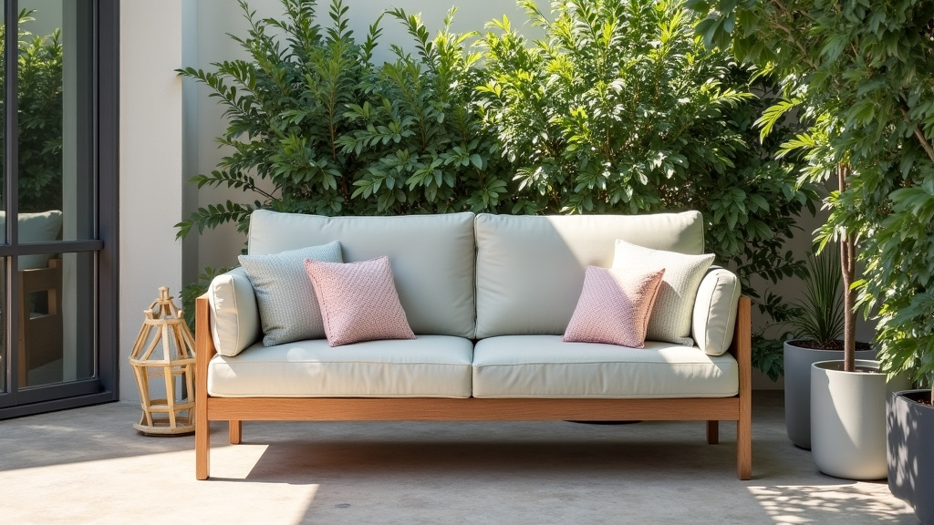 Choosing Your Outdoor Sofa's Perfect Shade
