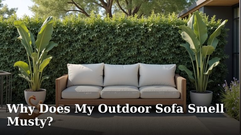 Why Does My Outdoor Sofa Smell Musty?