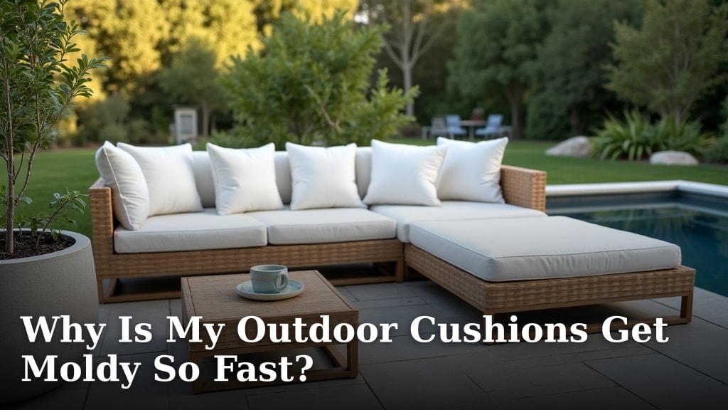 Why Is My Outdoor Cushions Get Moldy So Fast?