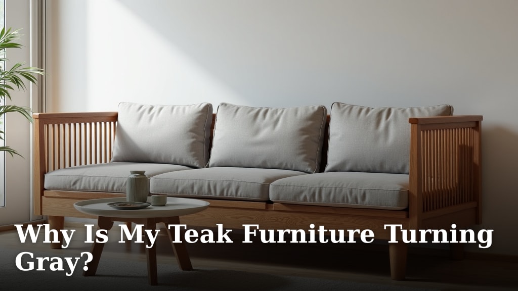 Why Is My Teak Furniture Turning Gray?