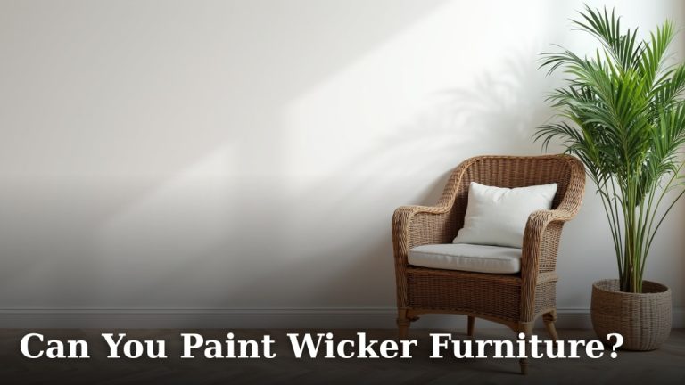Can You Paint Wicker Furniture?